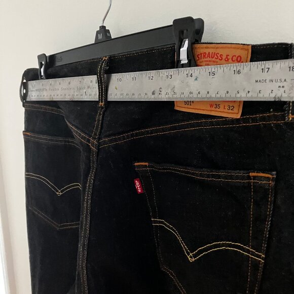 Men's Levis Shrink to Fit - Shrunk - 501 jeans 34x30 - Picture 5 of 9